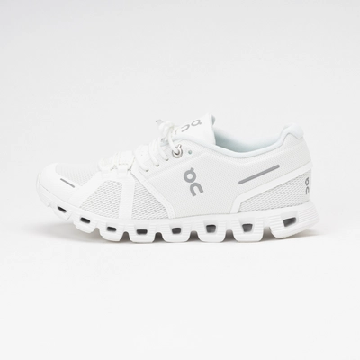 Sneaker On Running Men Cloud 5 Undyed-White White