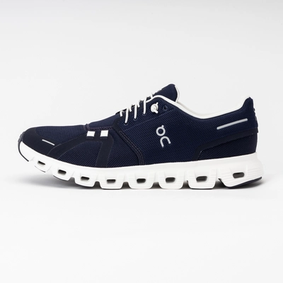 Running Shoes On Running Men Cloud 6 Midnight White