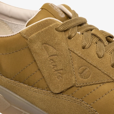 Sneaker Clarks Men Craft Rally Ace Ochre Combi | Schoenfashion