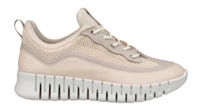 Sneaker Ecco Gruuv Damen Limestone / Gravel