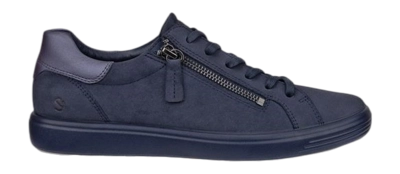 Baskets Ecco Femme Soft 7 Marine/Graystone Metallic