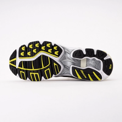 Mizuno Unisex Wave Rider 10 Snow White/Black/Sylvan Green 26