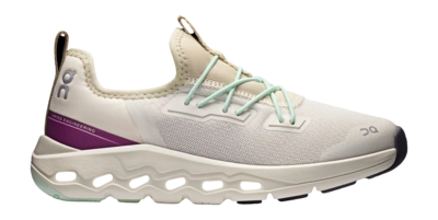Sneaker On Running Kids Cloudleap Chalk Elderberry