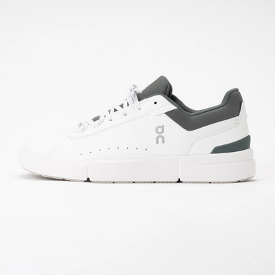Baskets On Running Men THE ROGER Advantage White Olive 25