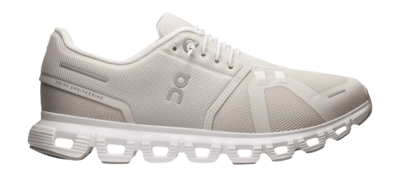 Sneaker On Running Women Cloud 6 Wide Pearl White