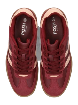 Sneaker POSH by Poelman Women Bodie Red | Schoenfashion