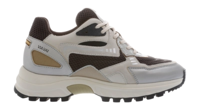 Sneaker Via Vai Women Danae Noah Lame Combi Chocolate