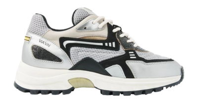 Sneaker Via Vai Women Danae Noah Lame Combi Silver