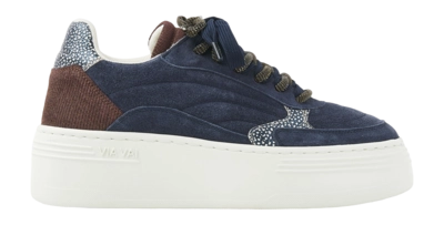 Sneaker Via Vai Women Isa Josie Bollet Combi Notte