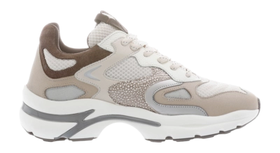 Sneaker Via Vai Women Vesper Due Cross Combi Platino