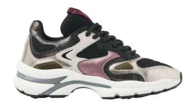 Sneaker Via Vai Women Vesper Due Metallic Combi Nero