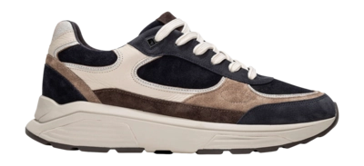 Sneaker Xsensible Men Manhattan Stretchwalker Navy Combi