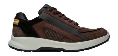 Sneaker Xsensible Men Yukon Stretchwalker Dark Brown Combi