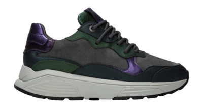 Sneaker Xsensible Women Rainbow Stretchwalker Emerald Combi