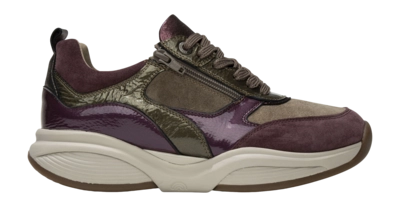 Sneaker Xsensible Women SWX19 Stretchwalker Burgundy Combi
