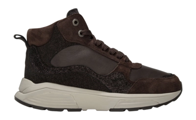 Sneaker Xsensible Women Tower Stretchwalker Dark Brown Combi