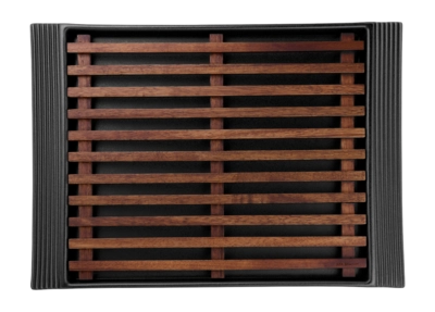 Snijplank ASA Selection Kitchen'art Bread Black 42 x 30 cm