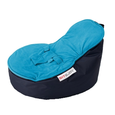 Zitzak Sit&Joy Snoozy Aqua Blue