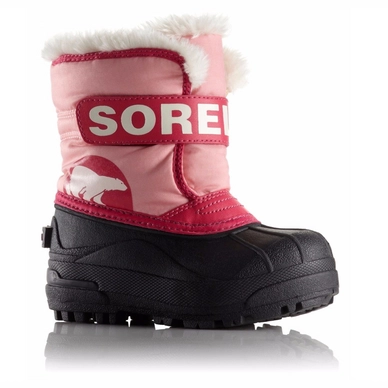 Sorel Children's Snow Commander Coral Pink Bright Rose