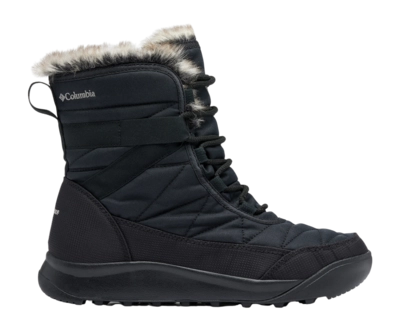 Snowboot Columbia Women Minx Shorty IV Black Titanium II Omni-Tech