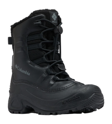 Snowboot Columbia Jongens en Meisjes Youth Bugaboot Celsius Black Graphite Omni-Tech