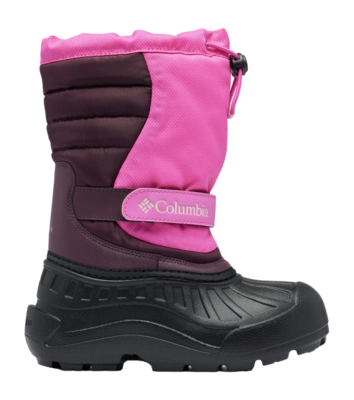 Snowboot Columbia Jongens en Meisjes Youth Powderbug Snowlite Pink Ice Moonvista 400 g isolatie