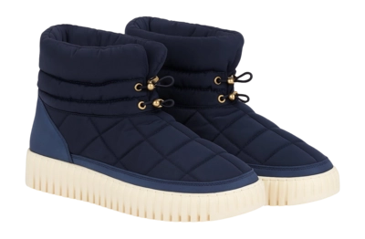 Snowboot Ilse Jacobsen Women TULIP6082 Dark Indigo Pearled Ivory Normale pasvorm