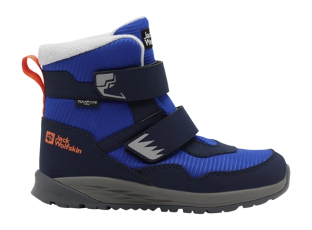 Snowboot Jack Wolfskin Kids Polar Bear-B Texapore Mid Crisp Cobalt TEXATHERM