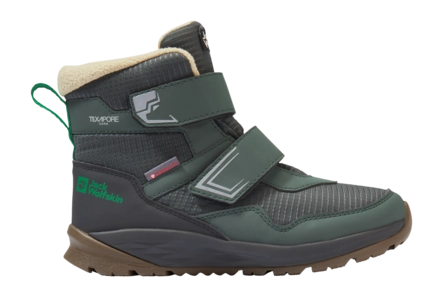 Snowboot Jack Wolfskin Kids Polar Bear-B Texapore Mid Mystic Green