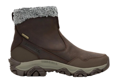 Bottes de Neige Merrell Femme Coldpack 3 Thermo Mi-Montante Zip WP Cannelle