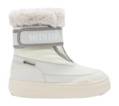 Snowboot Moon Boot Jongens en Meisjes Park Strap Cream Junior
