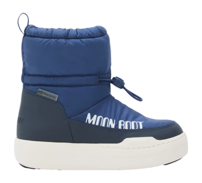 Snowboot Moon Boot Junior Park Tube Mid Wp Blue Navy
