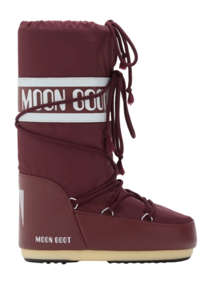 Snowboot Moon Boot Men Icon Nylon Burgundy