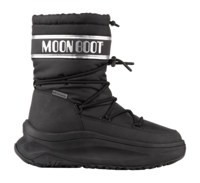 Snowboot Moon Boot Men Moon247 Polar Wp Black Silver EVA