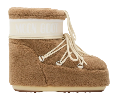 Snowboot Moon Boot Unisex Icon Low Fleece Camel