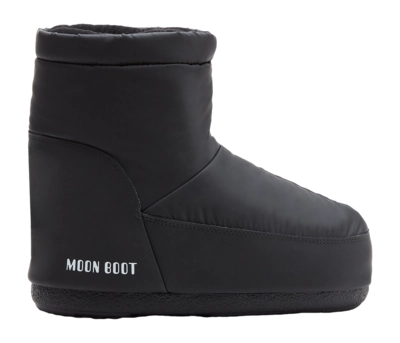 Snowboot Moon Boot Unisex Icon Low Nolace Rubber Black