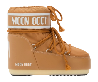 Snowboot Moon Boot Unisex Icon Low Nylon Cognac