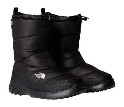 Snowboot The North Face Unisex Nuptse Traction Bootie TNF Black/TNF Black 25 700-fill dons