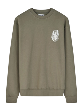 Sweatshirt Libertine Libertine Men Society Lobster Dusty Olive