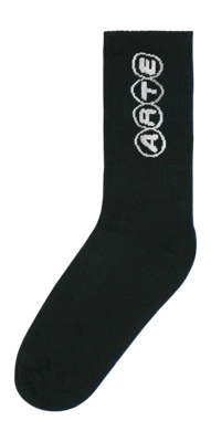 Socks Arte Antwerp Men Circle Logo Black