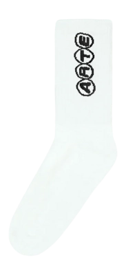 Socks Arte Antwerp Men Circle Logo White