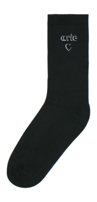 Socks Arte Antwerp Men Heart Logo Black 25