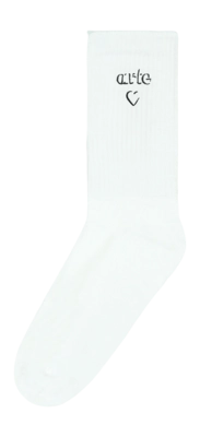 Socks Arte Antwerp Men Heart Logo White 25