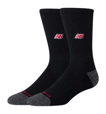 Socken New Balance Active NB Premium Crew Unisex Black (2er-Set)