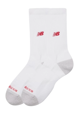 Socken New Balance Active NB Premium Crew Unisex White (2er-Set)