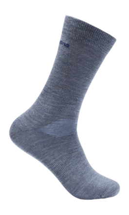 Sok Bergans Unisex Allround Light Merino Granite Blue/Navy Blue