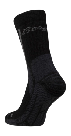 Sok Bergans Unisex Trekking Merino Tech Black/Dark Shadow Grey
