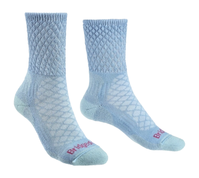 Sok Bridgedale Unisex Lightweight Merino Comfort  Powder Blue