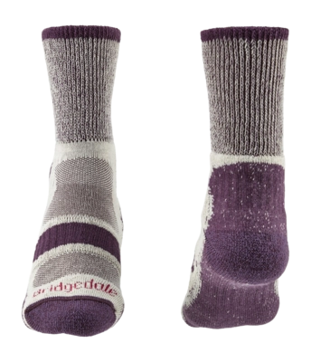 Sok Bridgedale Women Lightweight Coolmax Comfort Plum