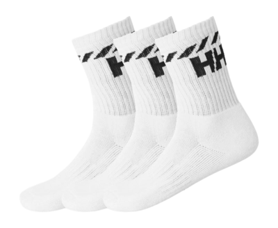 Sok Helly Hansen Unisex Cotton Sport Sock White (3-Pack)
